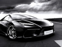 Lotus Esprit Black And White